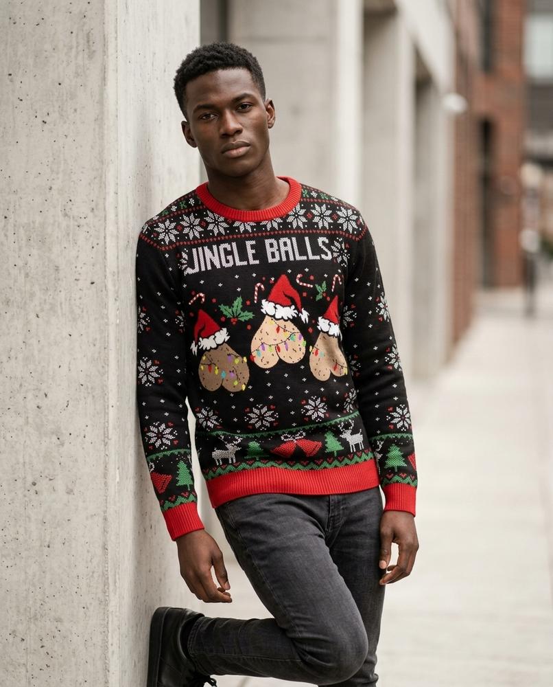 Zewid | Gemustert Langärmlig Pullover Herren – Tilly Outlet