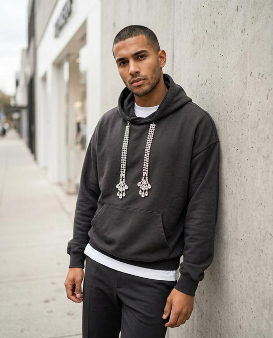 Rinal | Verziert Oversized Hoodie Herren – Tilly Outlet