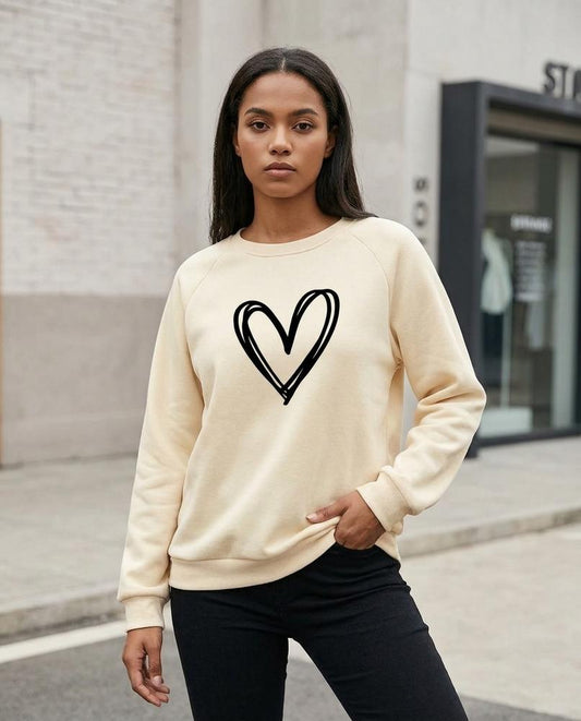 Nilin | Bedrucktes Langärmliges Sweatshirt Damen – Tilly Outlet
