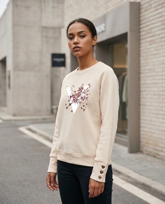 Ramon | Gefüttertes Bedrucktes Sweatshirt Damen – Tilly Outlet