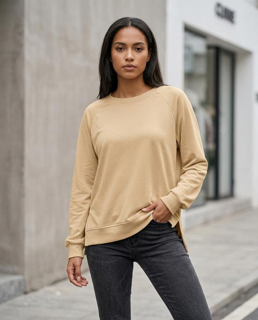 Lotur | Langärmliges Raglan Sweatshirt Damen – Tilly Outlet