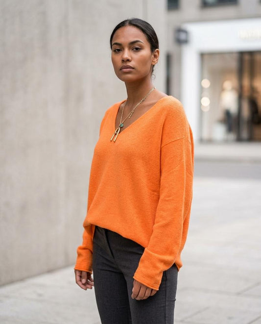 Cogiv | Weitgeschnittener Langärmliger Pullover Damen – Tilly Outlet