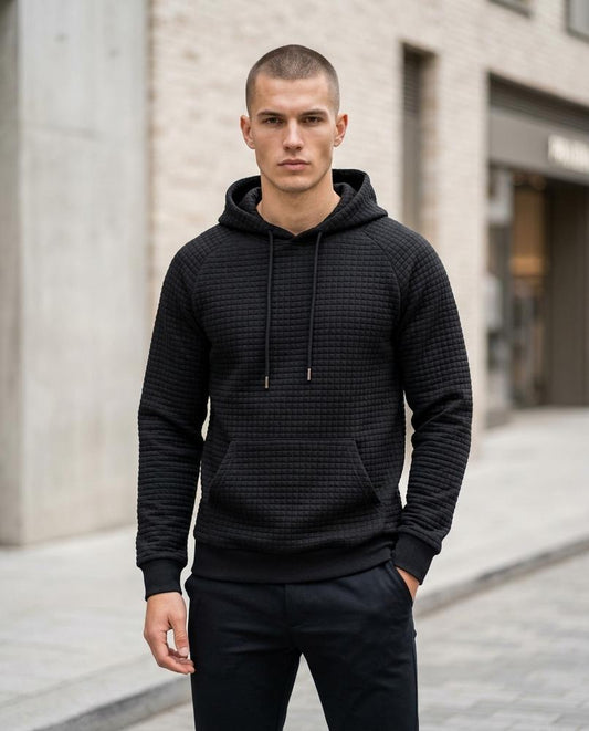 Aovur | Gesteppter Langärmliger Hoodie Herren – Tilly Outlet