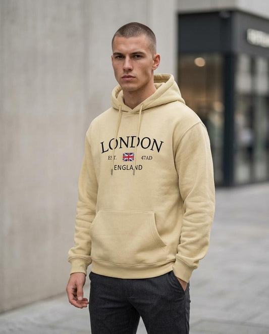 Kelav | Bedruckter Langärmliger Hoodie Herren – Tilly Outlet