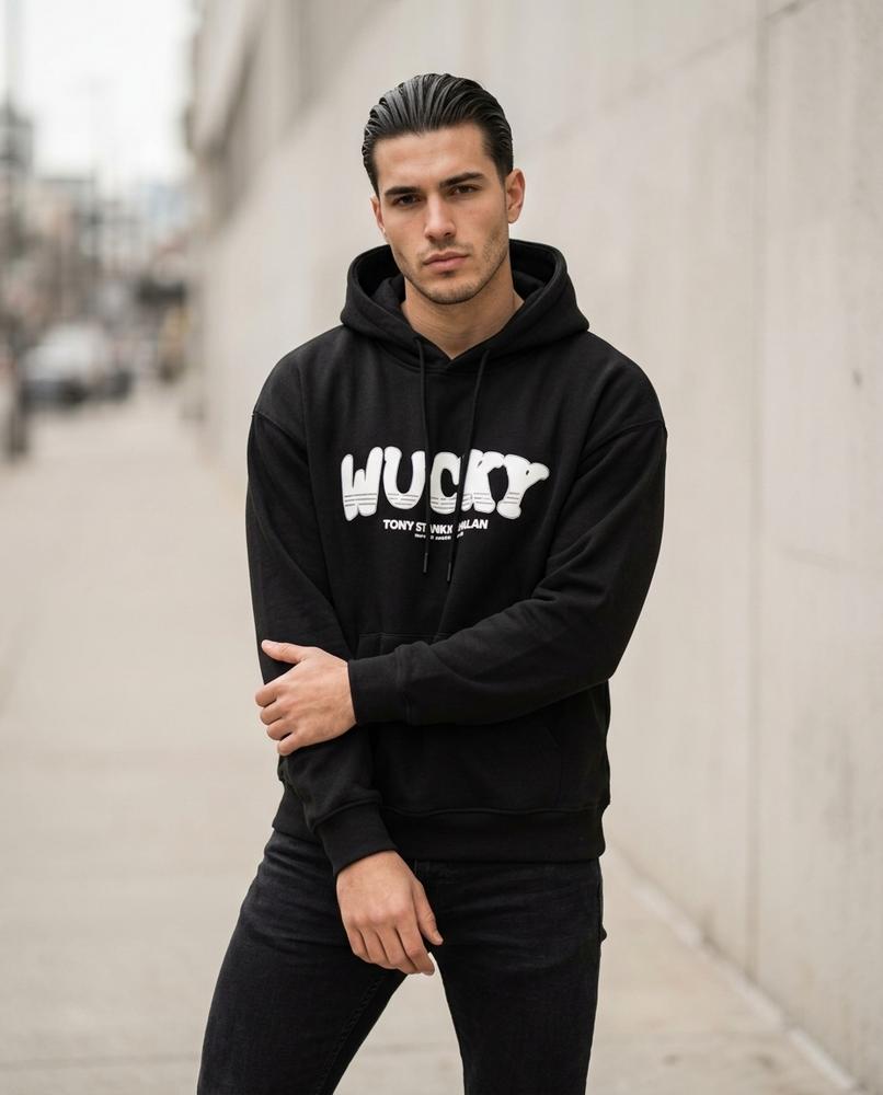 Unisex Hoodie – Ralan, Fleece lining, A graphic print – Tilly Outlet