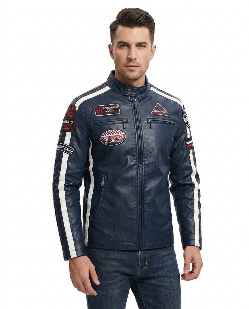 Men's Jacket – Netir, Zipper closure, Embroidery – Tilly Outlet