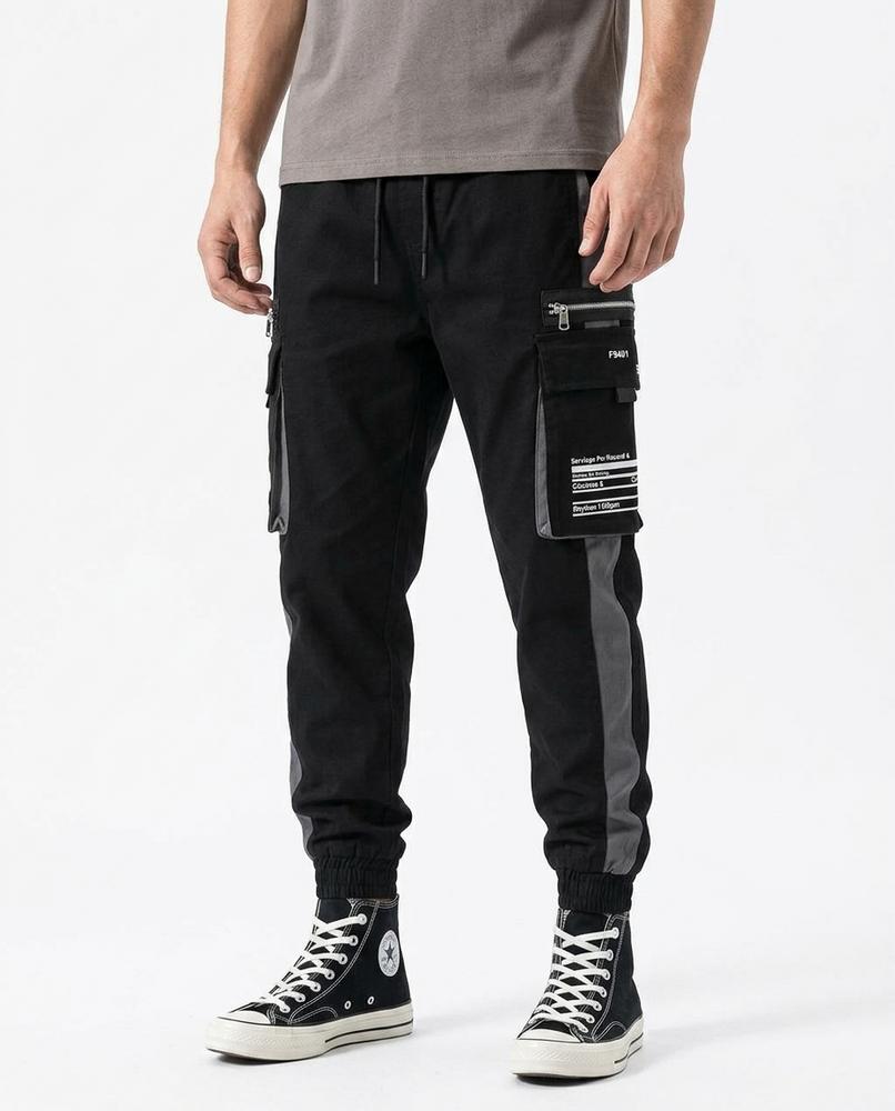 Men's Pants – Yovin, Relaxed fit, Graphic print – Tilly Outlet