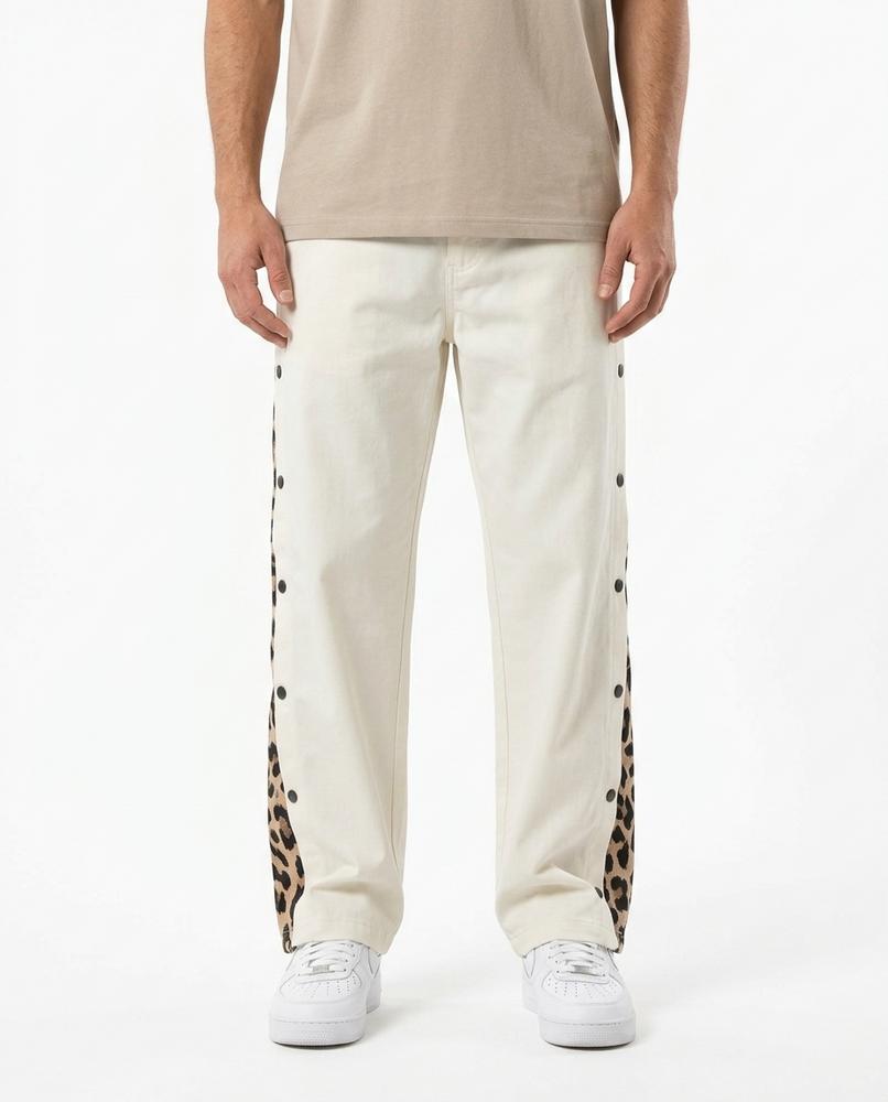 Unisex Pants – Rilan, Relaxed fit, Button fastening – Tilly Outlet