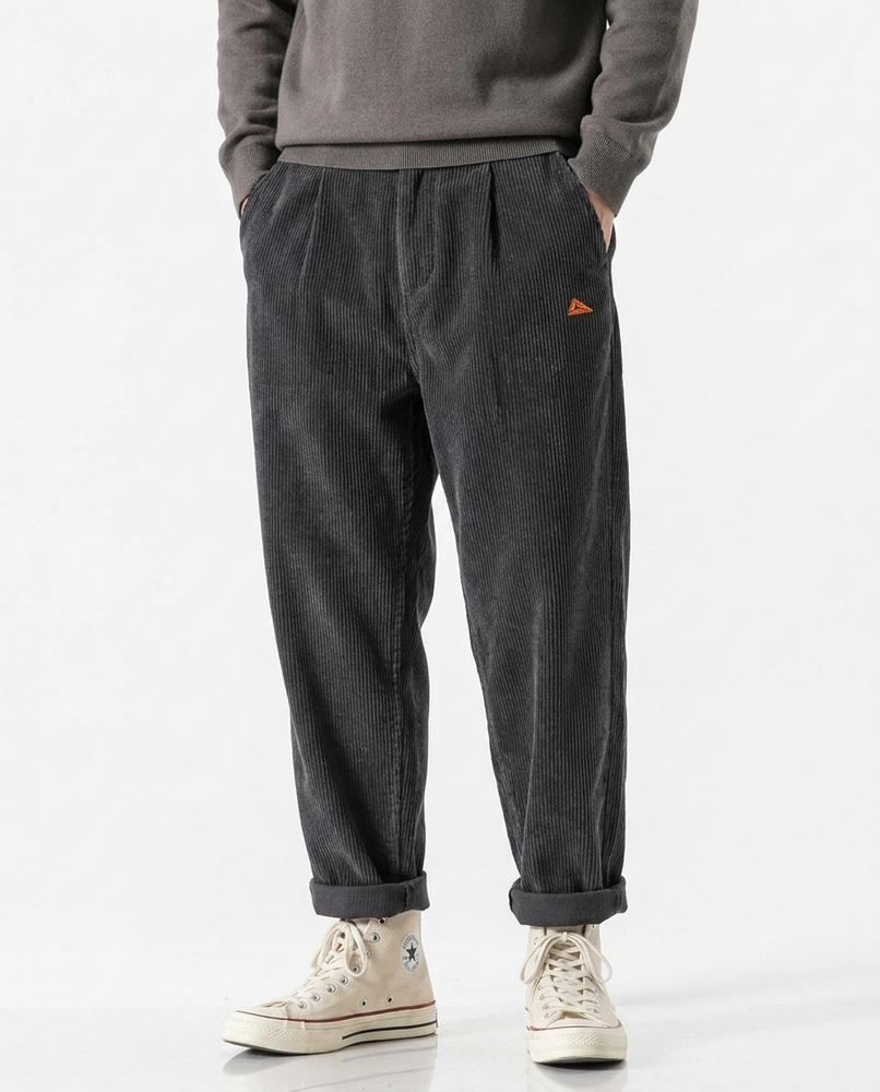 Unisex Pants – Ramel, Relaxed fit, Textured design – Tilly Outlet
