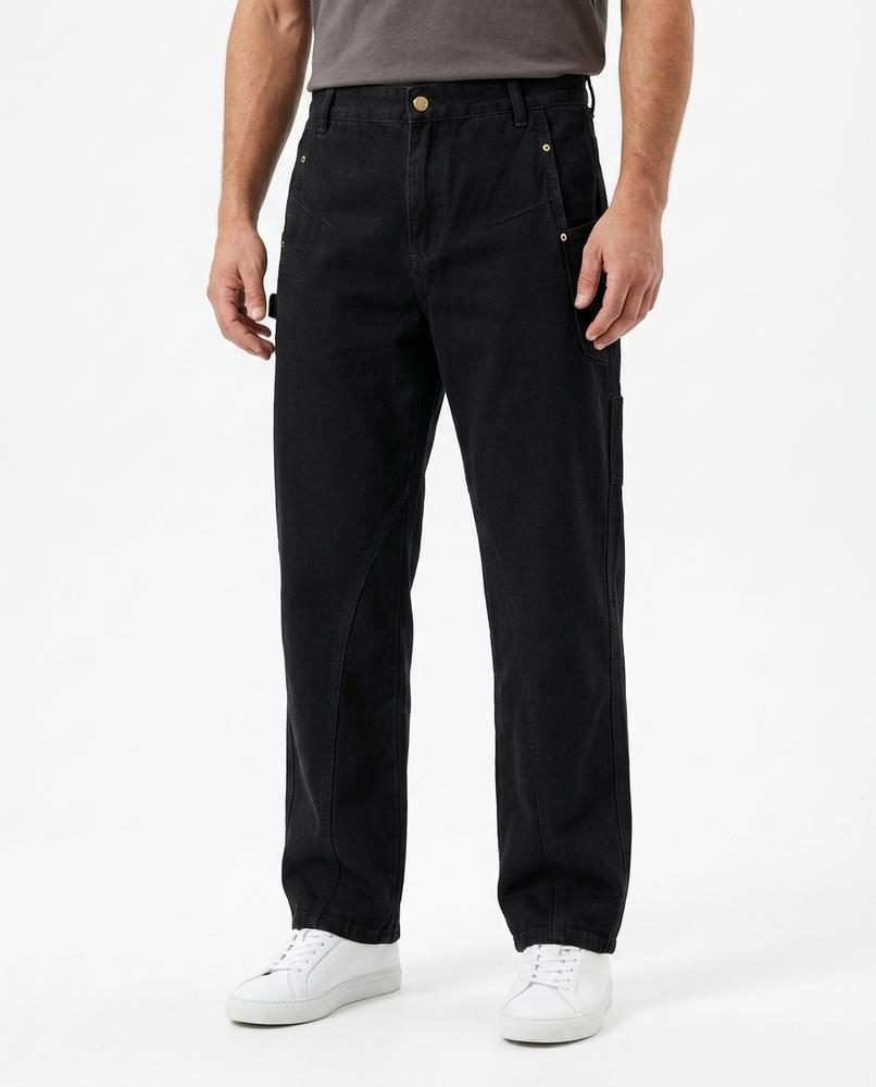 Unisex Pants – Almin, Textured design, High waist – Tilly Outlet