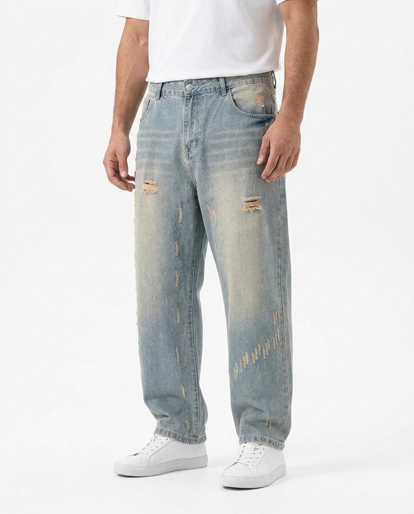 Unisex Pants – Katal, Relaxed fit, Washed finish – Tilly Outlet