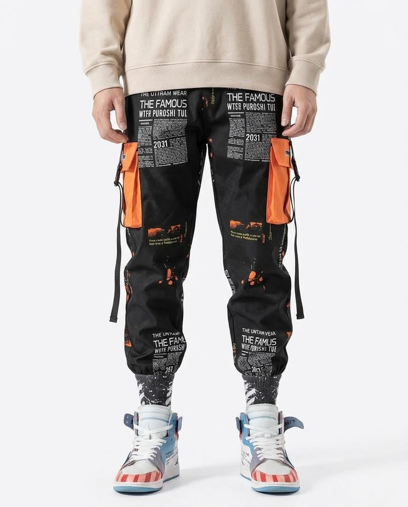 Unisex Pants – Sesol, Relaxed fit, Graphic print – Tilly Outlet