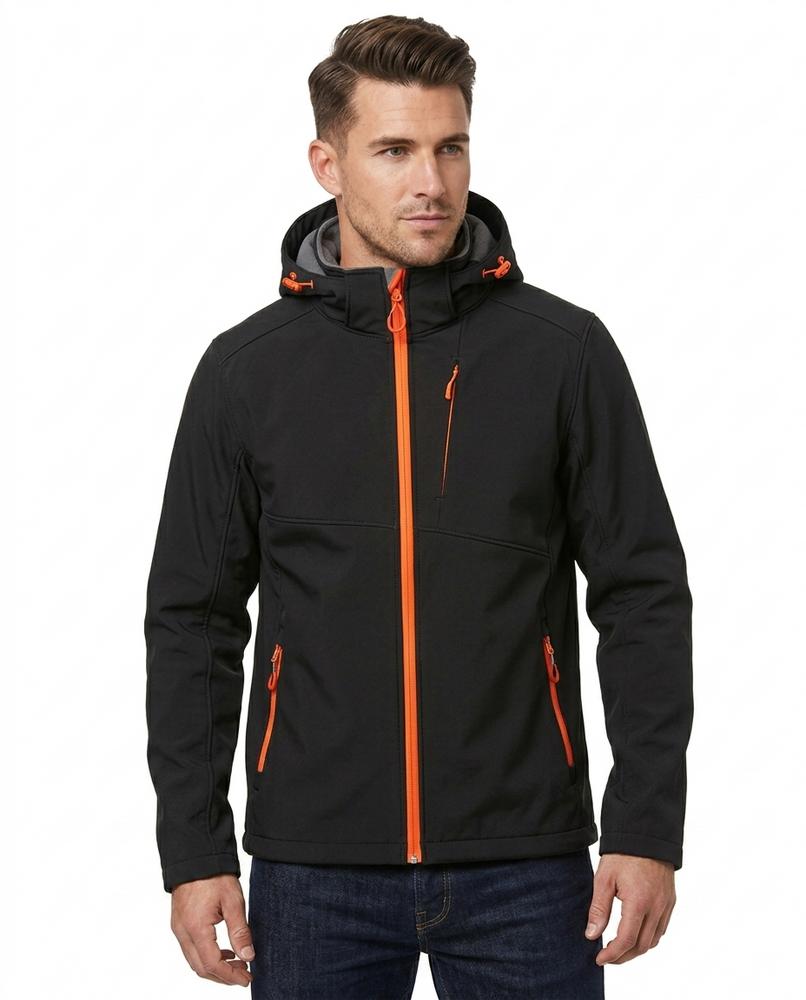 Men's Softshell Jacket – Yotal, Zipper Closure | Tilly Outlet